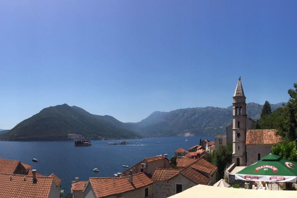 Apartament Bella Vista Zmukic Perast Zewnętrze zdjęcie