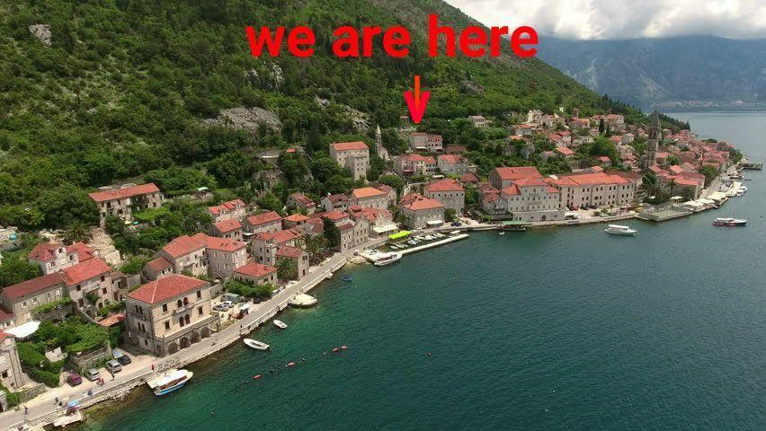 Apartament Bella Vista Zmukic Perast Zewnętrze zdjęcie